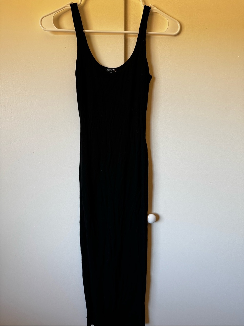 Classic Black Tank Maxi Dress